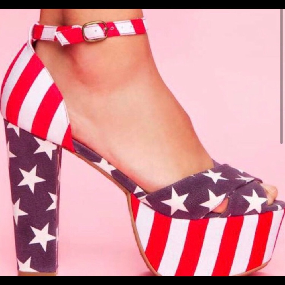 Jeffrey Campbell Stars n Stripes El Carmen…